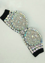 Load image into Gallery viewer, Chloe Sparkling Rhinestone Bralette