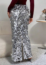 Load image into Gallery viewer, Go Below Zero Sequin Maxi Skirt