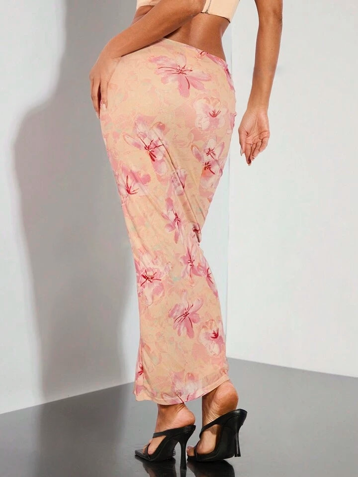 Blossom Beach Maxi Skirt