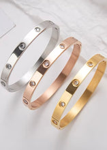 Load image into Gallery viewer, Rhinestone Encrusted Bracelet