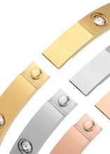 Load image into Gallery viewer, Rhinestone Encrusted Bracelet