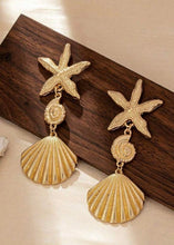 Load image into Gallery viewer, Low Tide Views Seashell Earrings