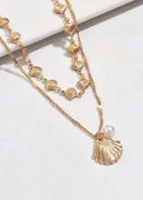 Cargar imagen en el visor de la galería, Seashell Necklace Set