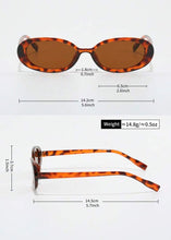Load image into Gallery viewer, Cool Girl Oval Sunglasses