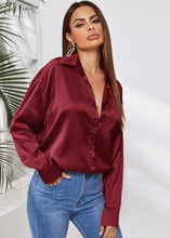 Load image into Gallery viewer, Most Wonderful Time Burgundy Button Up Shirt