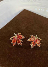 Load image into Gallery viewer, Maple Leaf Fall Inspired Earrings