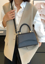 Load image into Gallery viewer, Olivia Croc Top Handle Bag