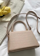 Load image into Gallery viewer, Olivia Croc Top Handle Bag