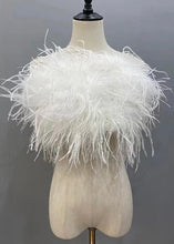 Load image into Gallery viewer, Saturday Night Fever Feather Top