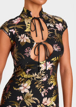 Load image into Gallery viewer, Talking That Talk Oriental Mini Dress