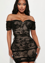 Load image into Gallery viewer, How She Like It Ruched Floral Mini Dress