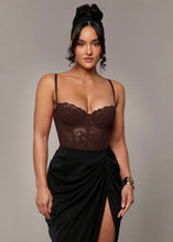 Load image into Gallery viewer, Pinecone Season Lace Bodysuit