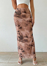 Load image into Gallery viewer, Autumn Feel Printed Maxi Skirt