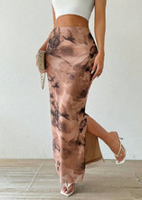 Load image into Gallery viewer, Autumn Feel Printed Maxi Skirt