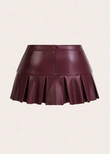Load image into Gallery viewer, Berry Wild Micro Pleated Skirt