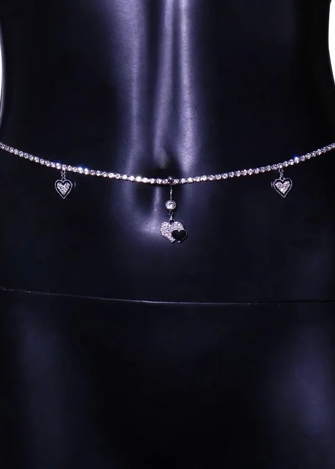 Heart Detail Waist Chain