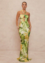 Load image into Gallery viewer, Aurelia Halter Maxi Dress