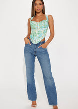 Load image into Gallery viewer, Springtime Showers Corset