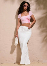 Load image into Gallery viewer, Orion Ruched Maxi Skirt