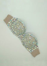 Load image into Gallery viewer, Chloe Sparkling Rhinestone Bralette
