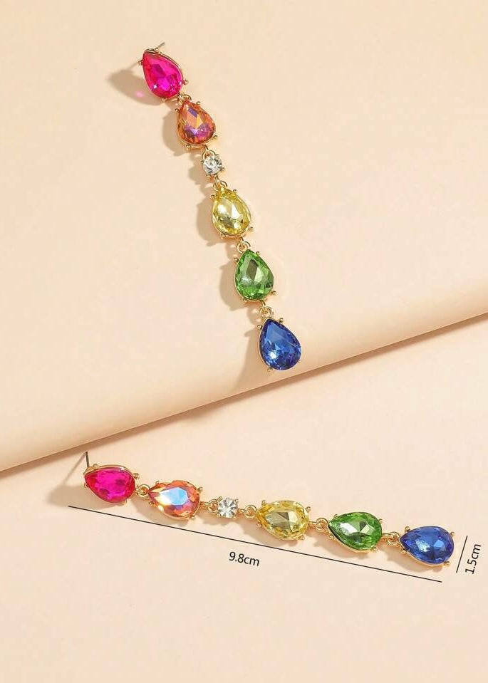 Multicolour Drop Earrings