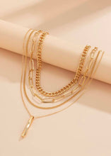Load image into Gallery viewer, Layered Gold Nacklace