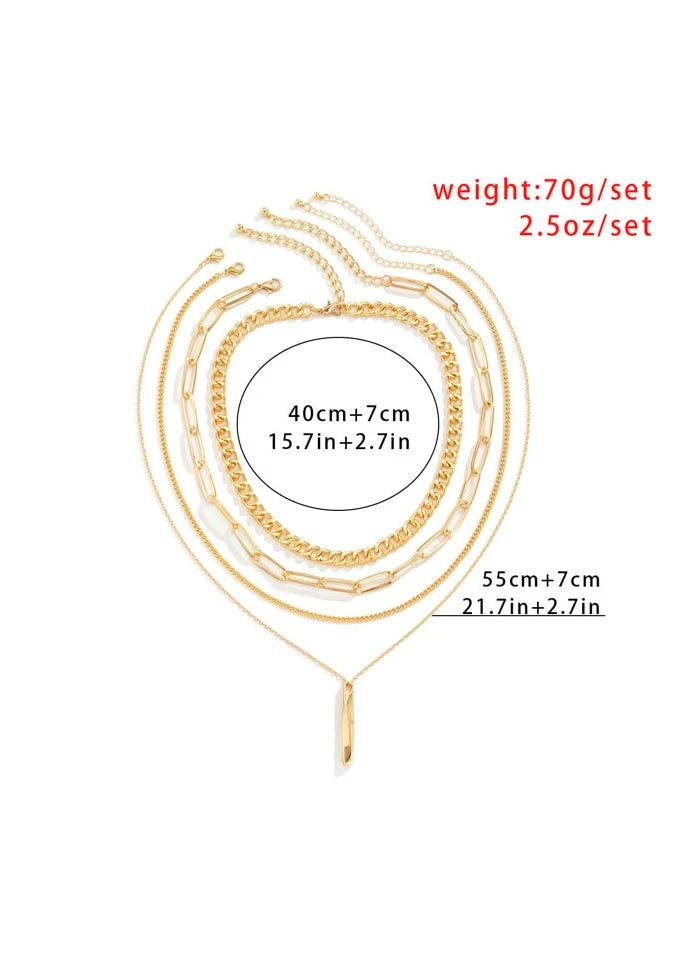 Layered Gold Nacklace