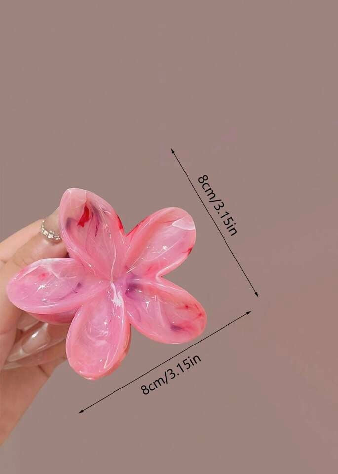 Flower Claw Clips