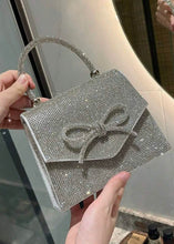 Load image into Gallery viewer, Esmerelda Silver Rhinestone Bag
