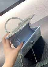 Load image into Gallery viewer, Esmerelda Silver Rhinestone Bag