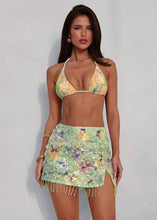 Load image into Gallery viewer, Midnight Sun Embellished Mini Skirt