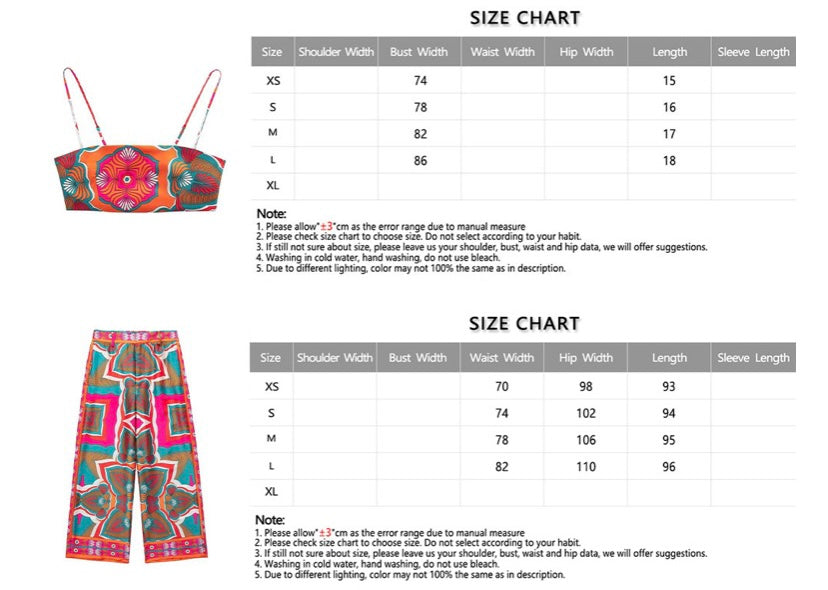 Ready for You Tribal Print Two Piece Set