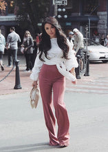 Cargar imagen en el visor de la galería, Bella High Waisted Wide Leg Trousers - The Style Guide TT