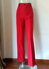 Cargar imagen en el visor de la galería, Work It Out Straight Leg Trousers - The Style Guide TT