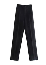 Cargar imagen en el visor de la galería, Work It Out Straight Leg Trousers - The Style Guide TT