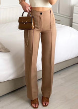 Cargar imagen en el visor de la galería, Work It Out Straight Leg Trousers - The Style Guide TT