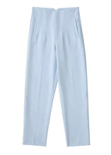 Cargar imagen en el visor de la galería, Seoul Tapered High Waisted Trousers - The Style Guide TT