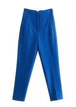 Cargar imagen en el visor de la galería, Seoul Tapered High Waisted Trousers - The Style Guide TT
