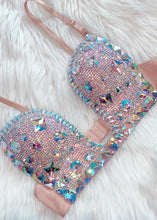 Load image into Gallery viewer, Ana Plunge Sparkling Bralette - The Style Guide TT
