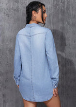 Load image into Gallery viewer, Denim Button Up Shirt
