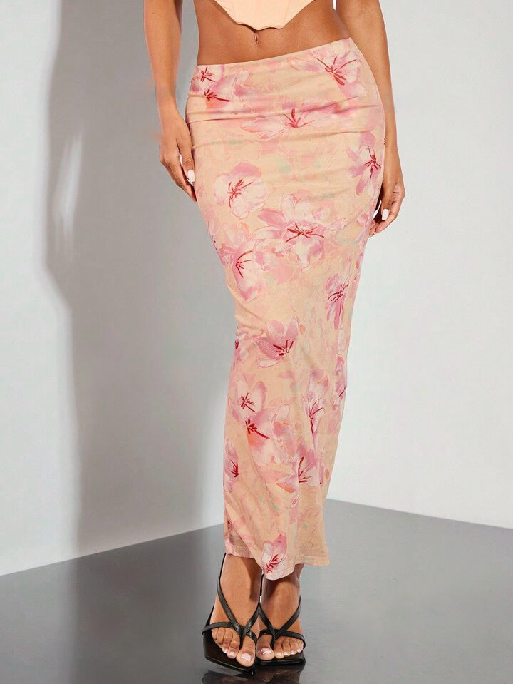 Blossom Beach Maxi Skirt