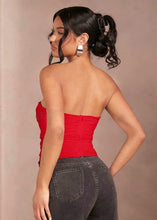 Cargar imagen en el visor de la galería, Anne-Marie Mesh Ruched Corset
