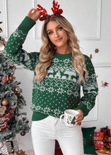 Cargar imagen en el visor de la galería, Winter Wonderland Knitted Christmas Sweater
