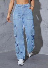 Load image into Gallery viewer, Hit Different Cargo Jeans
