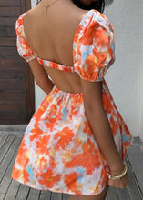 Load image into Gallery viewer, Celeste Cut Out Floral Sun Dress

