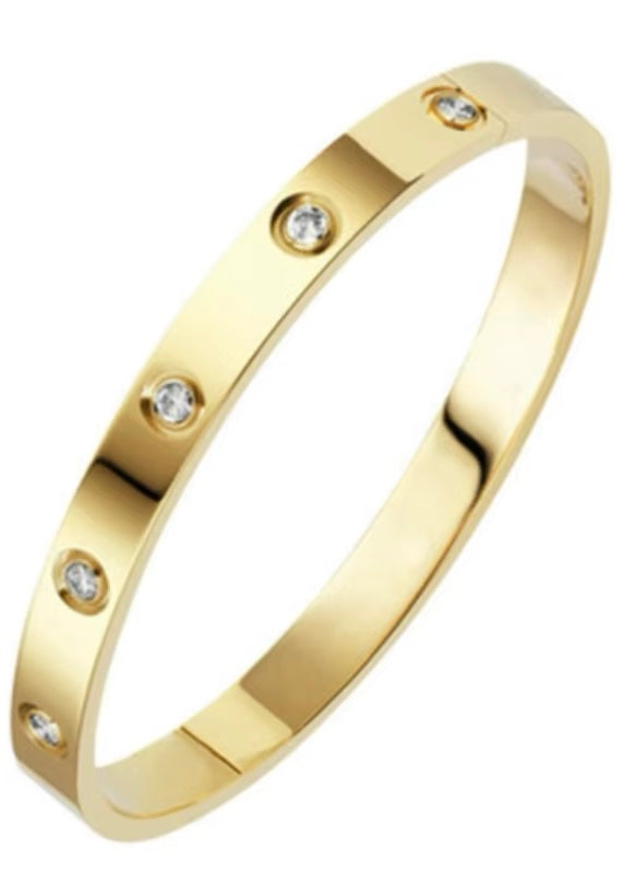 Rhinestone Encrusted Bracelet