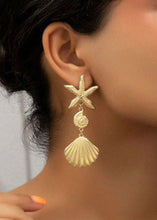 Load image into Gallery viewer, Low Tide Views Seashell Earrings
