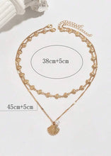 Load image into Gallery viewer, Seashell Necklace Set
