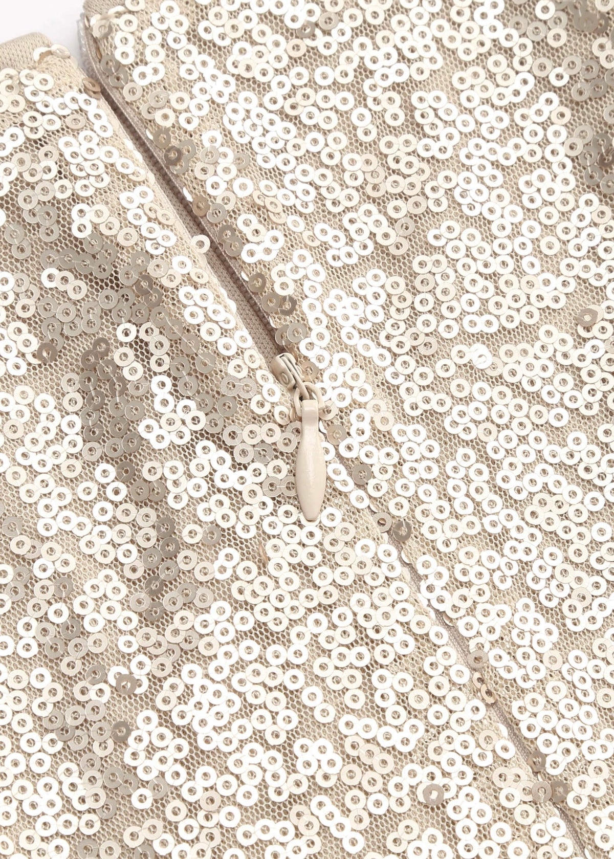 Oh So Festive Knot Detail Sequin Mini Skirt