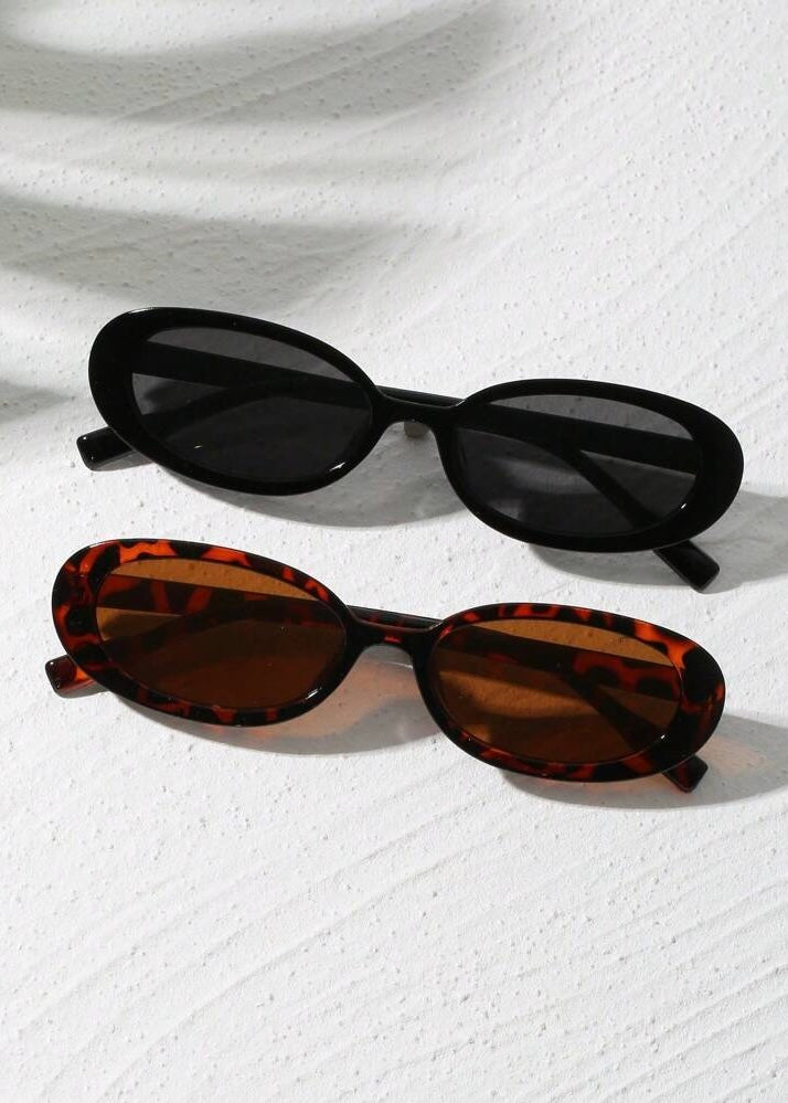 Cool Girl Oval Sunglasses